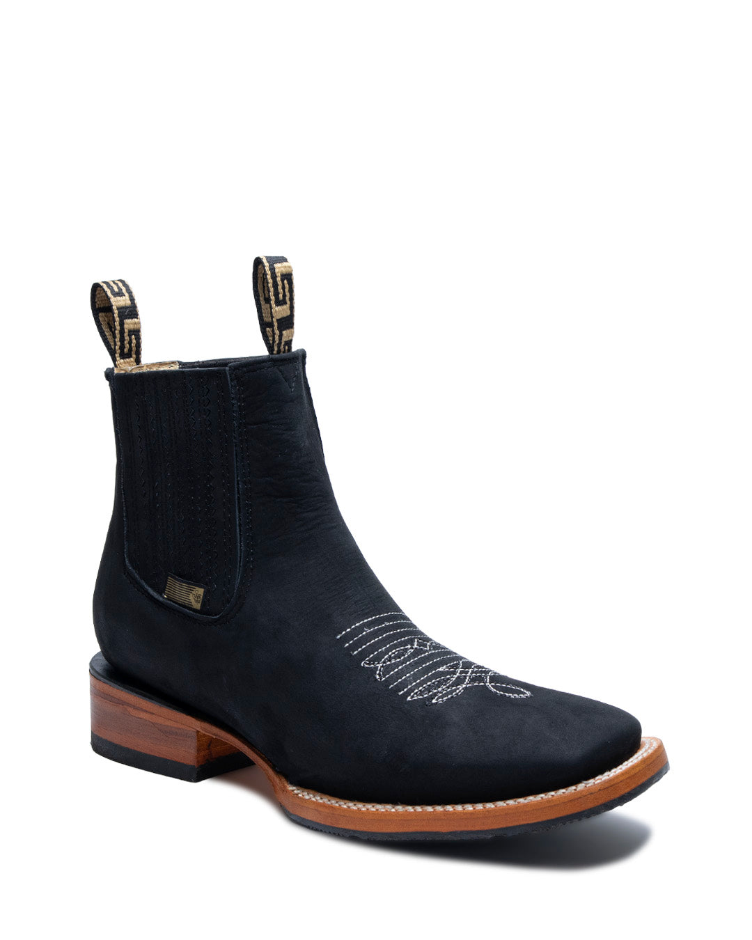 JP Western Dress Boots / Black Nobuck JP WESTERN BOOTS JP Western Dress Boots / Black Nobuck JP WESTERN BOOTS