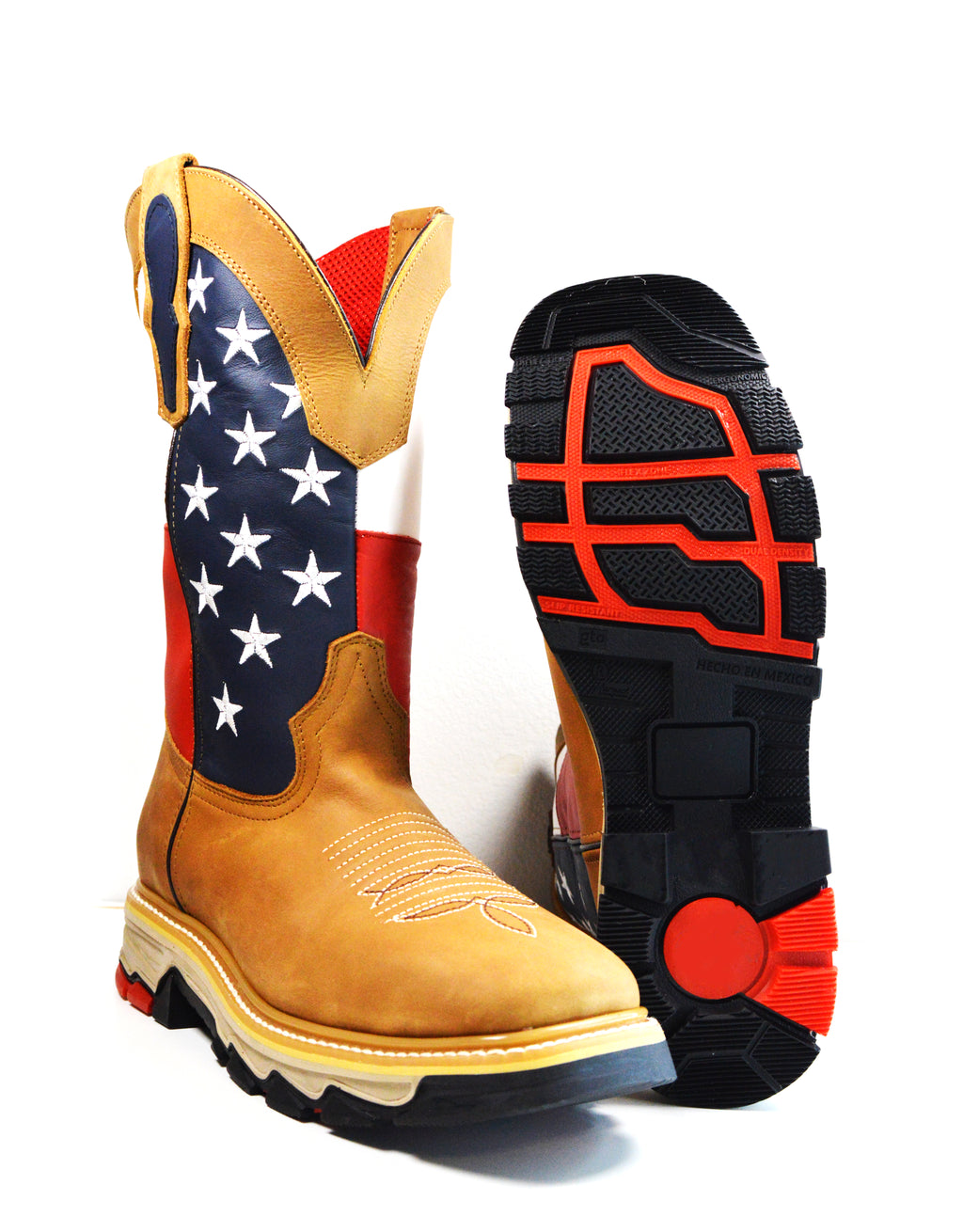 Sayter Boots / Stars Flag 400 Nixon Texas
