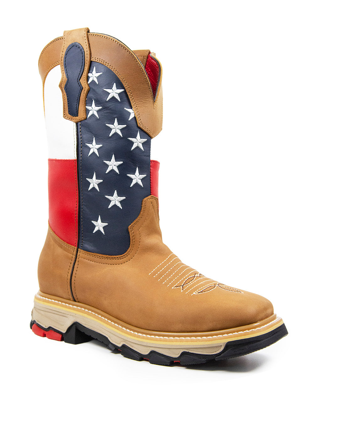 W. Ranger Boots / Stars Flag 400 Nixon Texas