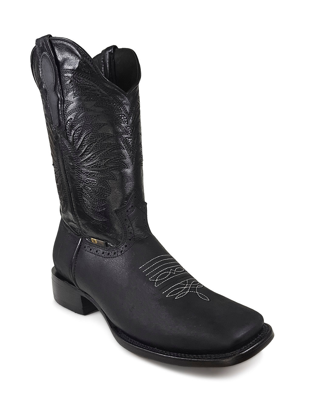 JP Western Boots - Full Black Creazy