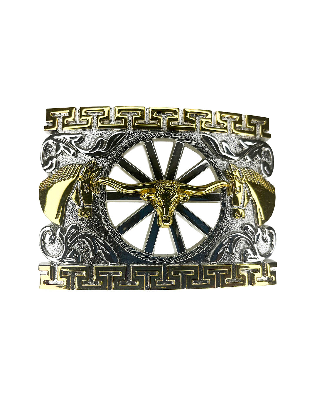 Hebilla Bull & Horses