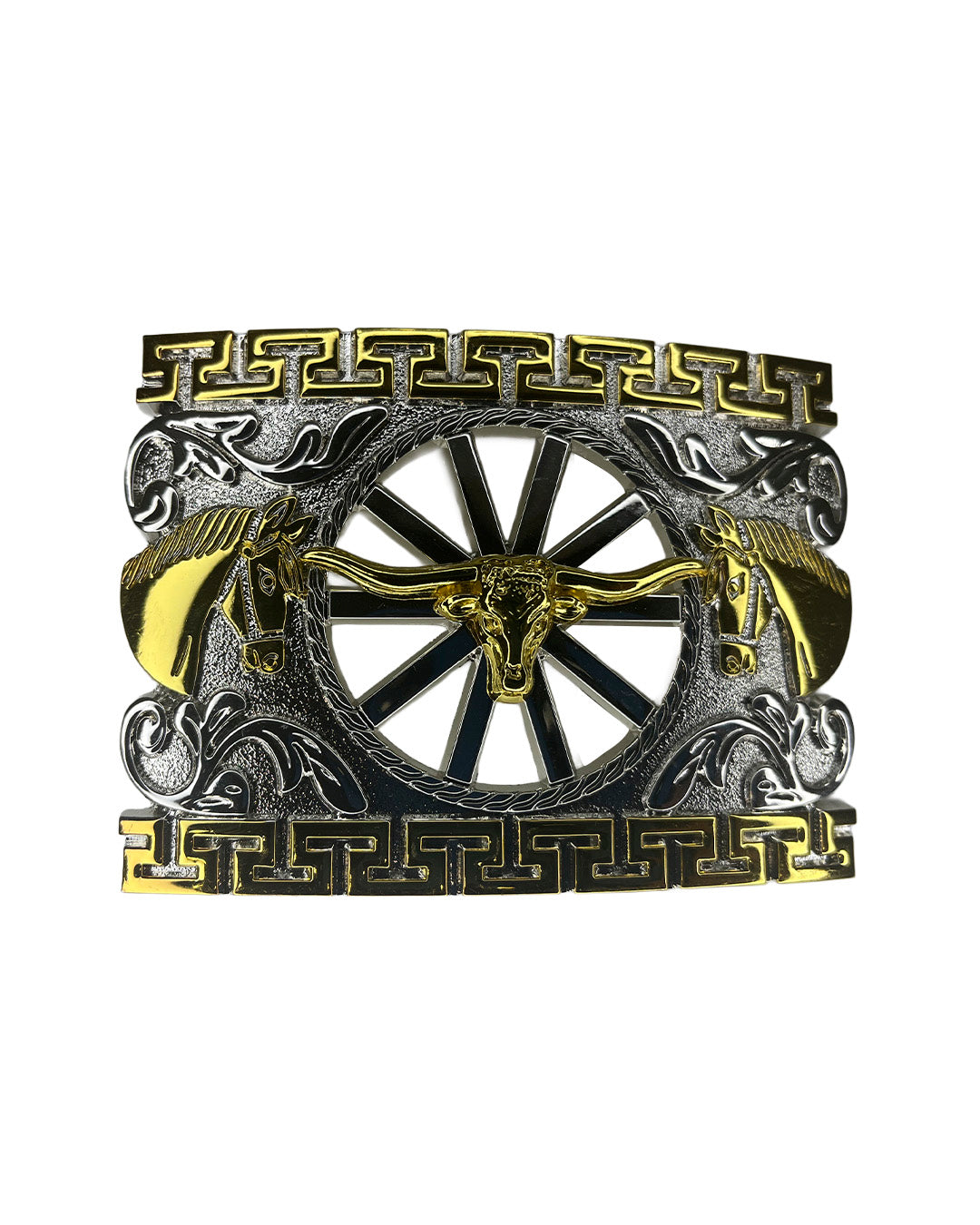 Hebilla Bull & Horses