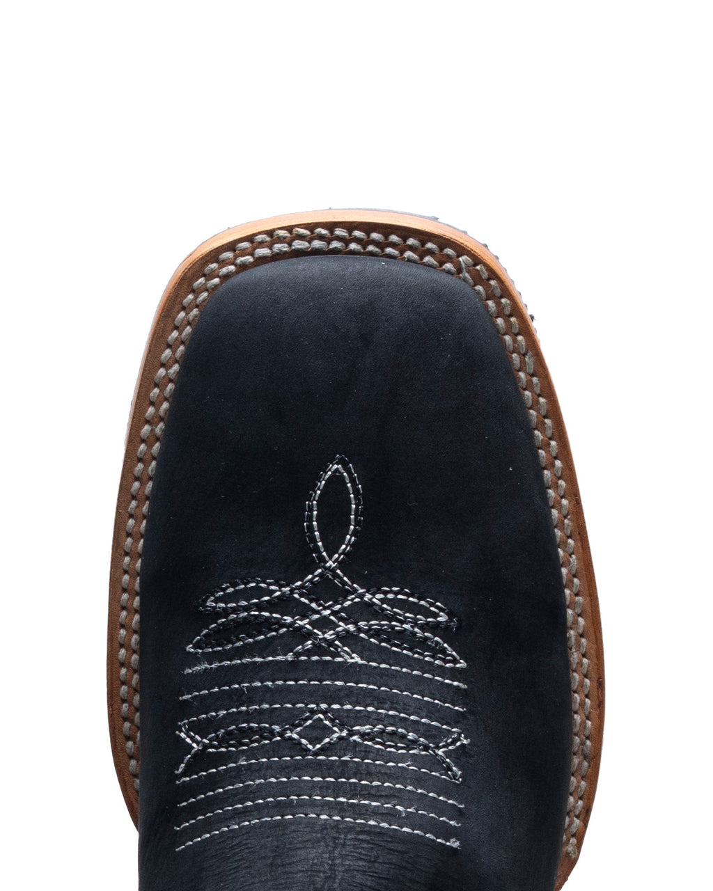 JP Western Dress Boots / Black Nobuck