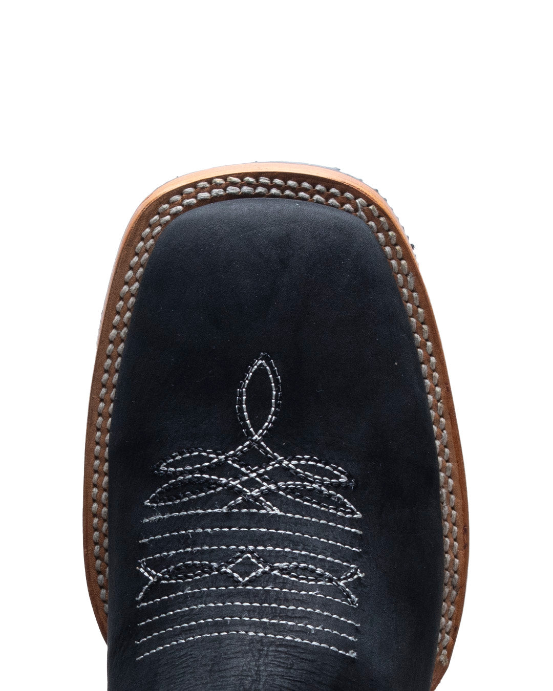 JP Western Dress Boots / Black Nobuck