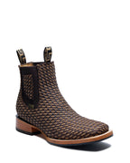 JP Western Dress Boots / Tang Brown Petatillo