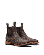 JP Western Dress Boots / Tang Brown Petatillo