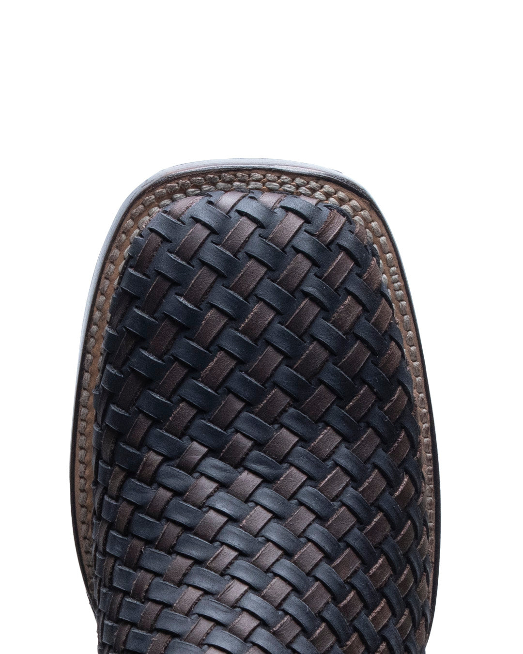 JP Western Dress Boots / Black Brown Petatillo