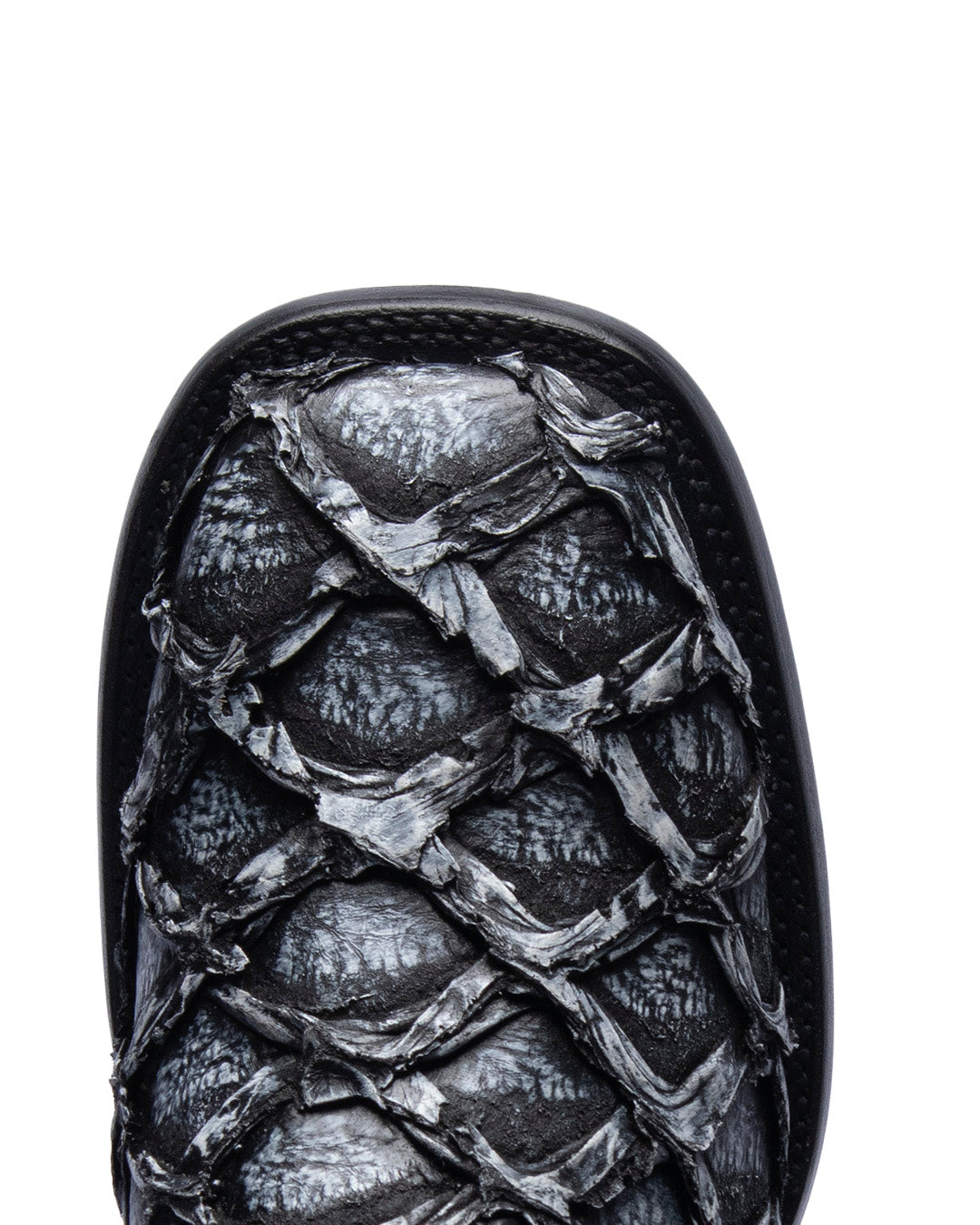 JP Western Boots - Ceniza Pirarucu Texture Embossed