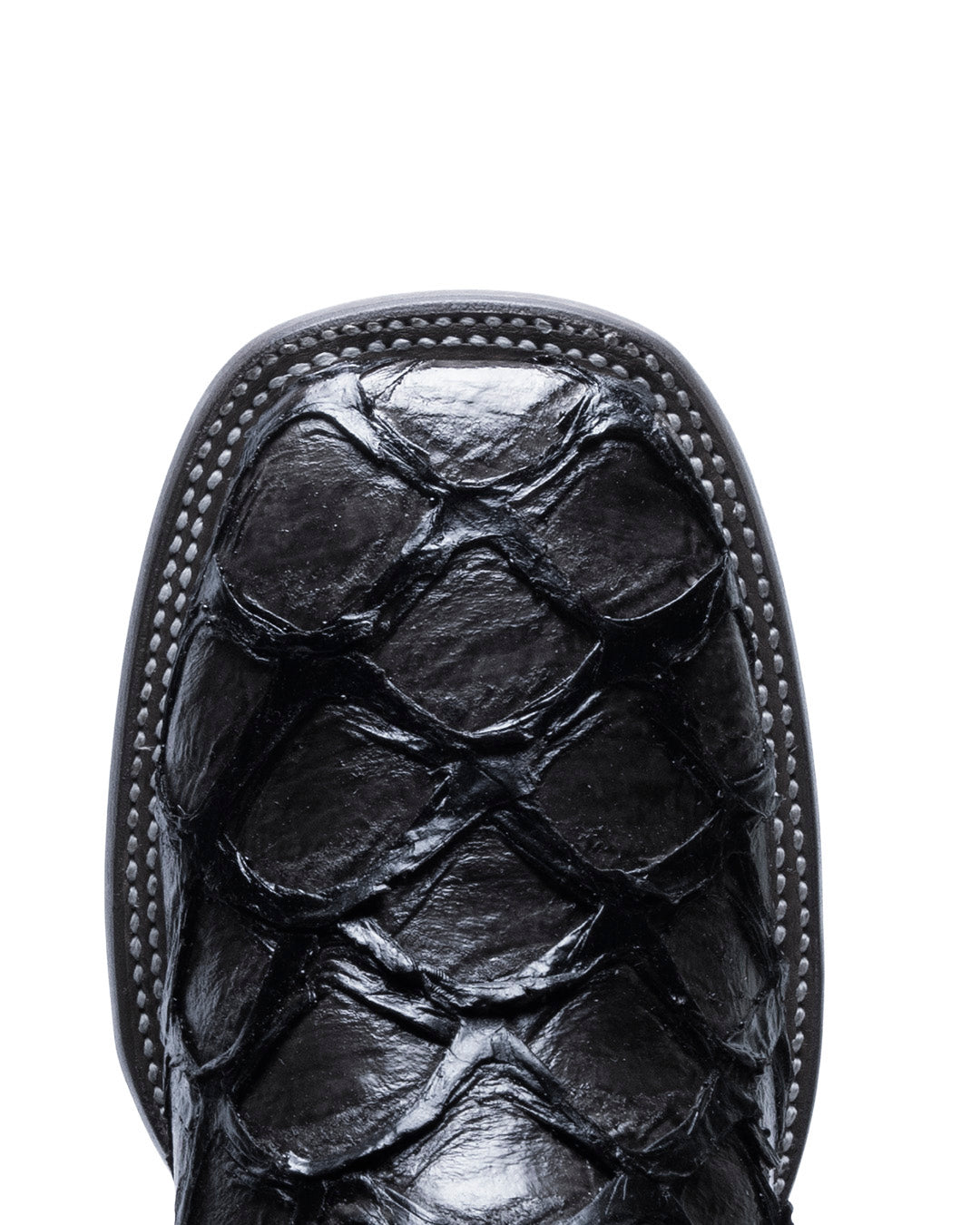 JP Western Boots - Black Pirarucu