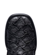JP Western Boots - Black PlRARUCU Print Embossed