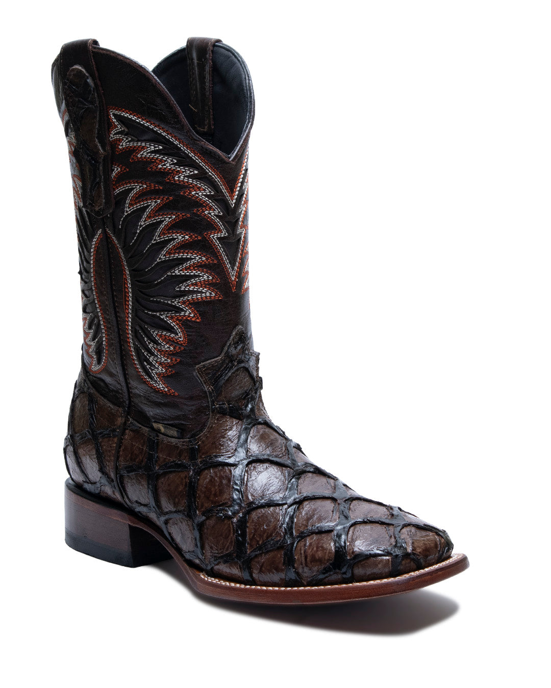 JP Western Boots / Brown Piraruco