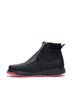 JP Western Boots / Black Texture S 1138