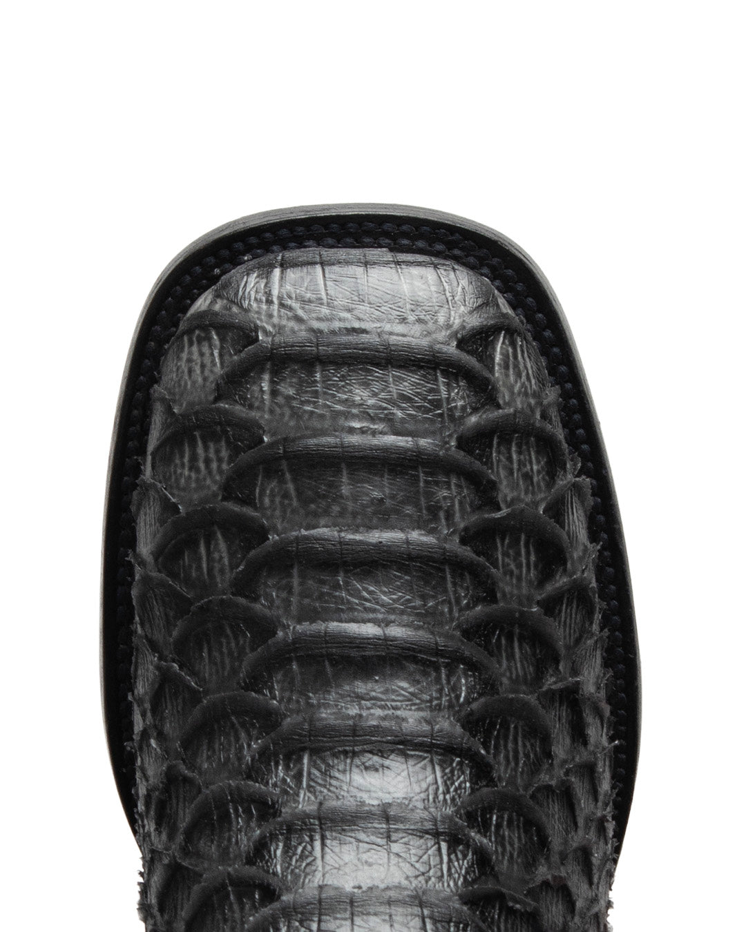 JP Western Boots - Grey Python Embossed