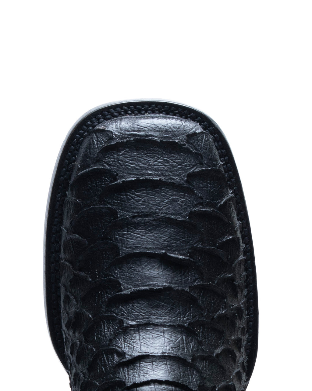 JP Western Boots - Black Python