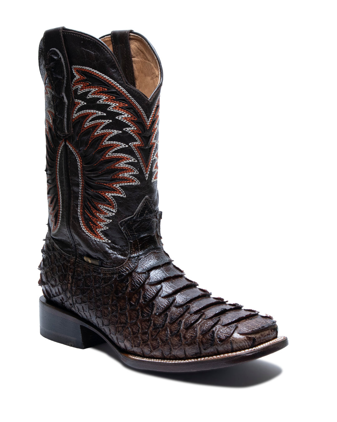 JP Western Boots / Brown Python