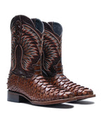 JP Western Boots - Shedron Python Embossed